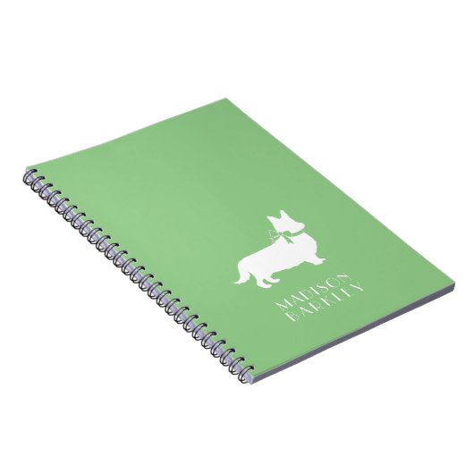 Corgi Puppy Dog Pembroke Welsh Notitieboek (Rechterzijde)