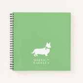 Corgi Puppy Dog Pembroke Welsh Notitieboek (Voorkant)