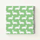 Corgi Puppy Dog Pembroke Welsh Notitieboek (Achterkant)