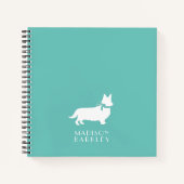 Corgi Puppy Dog Pembroke Welsh Notitieboek (Voorkant)