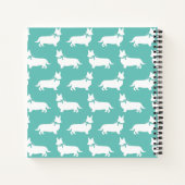 Corgi Puppy Dog Pembroke Welsh Notitieboek (Achterkant)