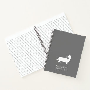 Corgi Puppy Dog Pembroke Welsh Notitieboek