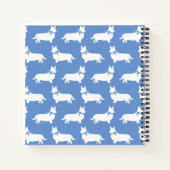 Corgi Puppy Dog Pembroke Welsh Notitieboek (Achterkant)