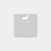 Corgi Puppy Dog Pembroke Welsh Post-it Notes (Voorkant)