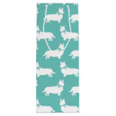 Corgi Puppy Dog Pembroke Welsh Wine Gift Bag Wijn Cadeautas (Achterkant)