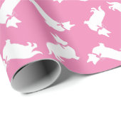 Corgi Puppy Dog Pembroke Welsh Wrapping Paper Cadeaupapier (Rol Hoek)