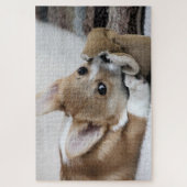 Corgi Puppy Fun Puzzle Legpuzzel (Verticaal)