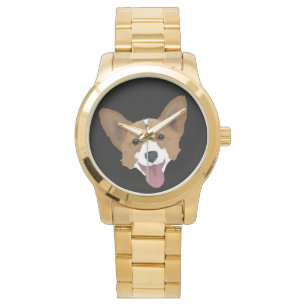 Corgi Puppy Horloge