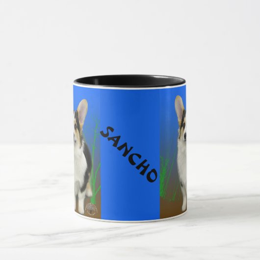 Corgi Puppy Mok (Midden)