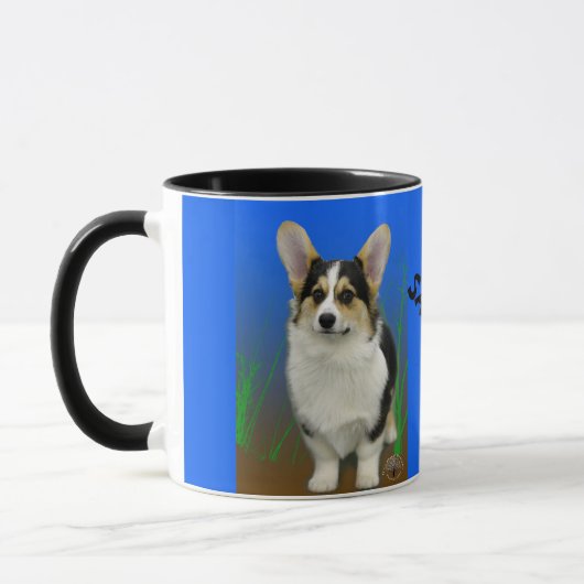 Corgi Puppy Mok (Links)