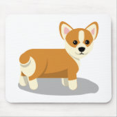 Corgi Puppy Muismat (Voorkant)