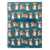 Corgi Puppy Notebook Journal Notitieboek (Voorkant)