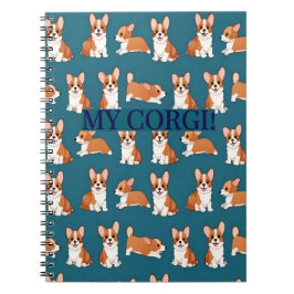 Corgi Puppy Notitieboek Journaal