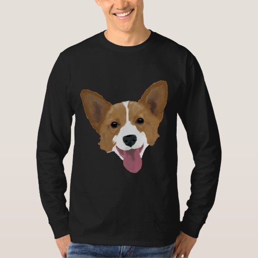 Corgi Puppy T-shirt (Voorkant)