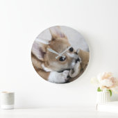 Corgi Puppy Wall klok (Huis)