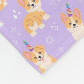Corgi Pups Fleece Blanket Deken (Hoek)