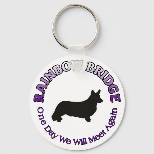 CORGI RAINBOW BRIDGE SLEUTELHANGER (Voorkant)