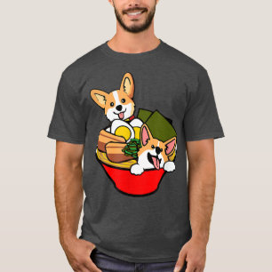 Corgi Ramen, Birthday Gifts for Hondenliefhebbers, T-shirt