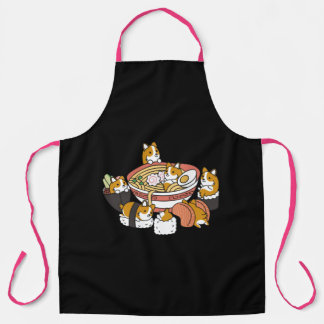 Corgi Ramen Sushi Schort
