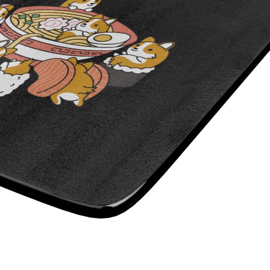 Corgi Ramen Sushi Snijplank (Hoek)