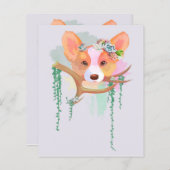 Corgi Recipe Card (Voorkant / Achterkant)