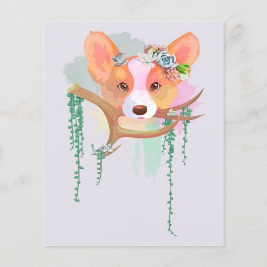 Corgi Recipe Card (Achterkant)