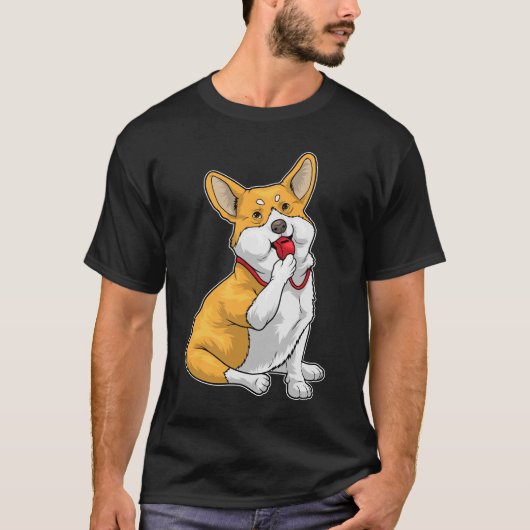 Corgi Referee Whistle T-shirt (Voorkant)