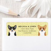 Corgi Retouradreslabels Etiket (Insitu)