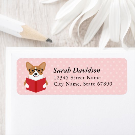 Corgi Retouradreslabels Etiket (Insitu)