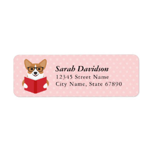 Corgi Retouradreslabels Etiket