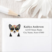 Corgi retouradreslabels etiket (Insitu)