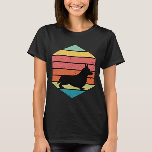Corgi Retro T-shirt (Voorkant)