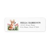 Corgi Return Address Labels (Voorkant)