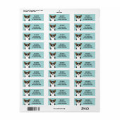 Corgi Return Address Labels (Full Sheet)