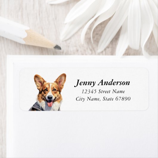 Corgi Return Address Labels (Insitu)
