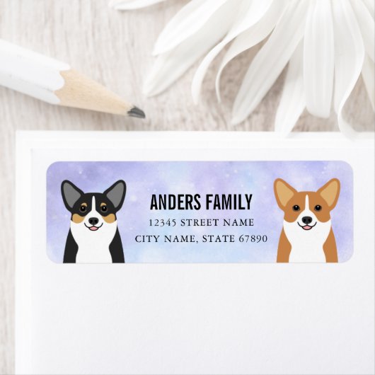 Corgi Return Address Labels (Insitu)