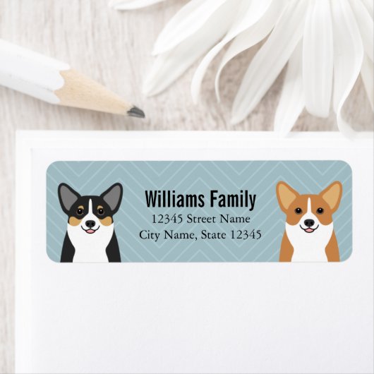 Corgi Return Address Labels (Insitu)