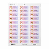 Corgi Return Address Labels (Full Sheet)