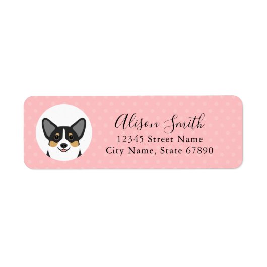 Corgi Return Address Labels (Voorkant)