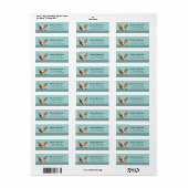 Corgi Return Address Labels (Full Sheet)