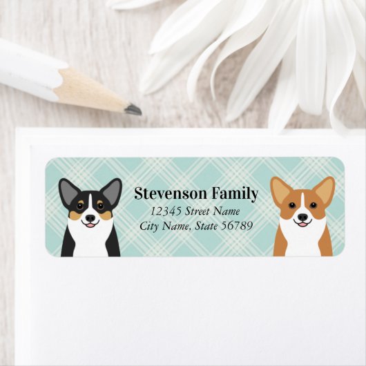 Corgi Return Address Labels (Insitu)