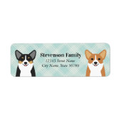 Corgi Return Address Labels (Voorkant)