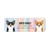 Corgi Return Address Labels (Voorkant)