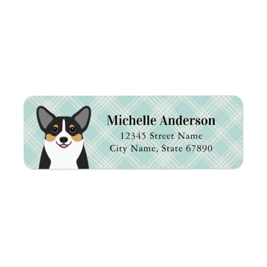 Corgi Return Address Labels (Voorkant)