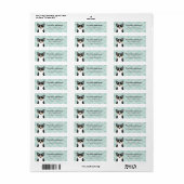 Corgi Return Address Labels (Full Sheet)