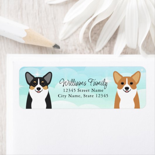 Corgi Return Address Labels (Insitu)