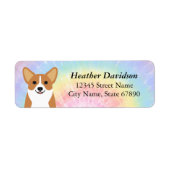 Corgi Return Address Labels (Voorkant)