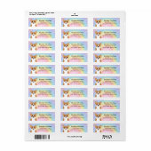 Corgi Return Address Labels (Full Sheet)