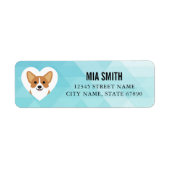 Corgi Return Address Labels (Voorkant)