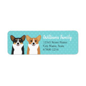 Corgi Return Address Labels (Voorkant)